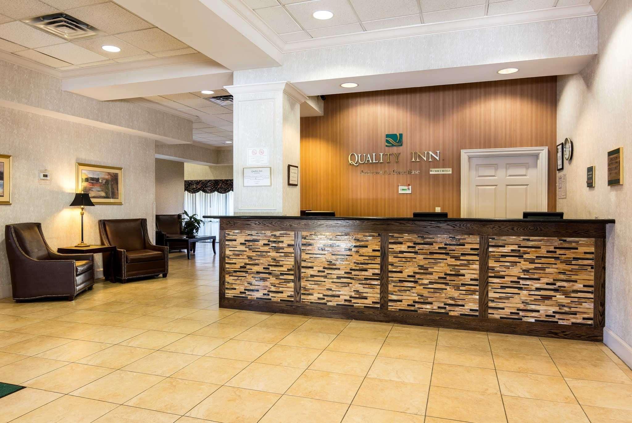 Quality Inn Near Joint Base Andrews-Washington Area Camp Springs Eksteriør billede